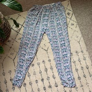 Anthropologie paper bag pants